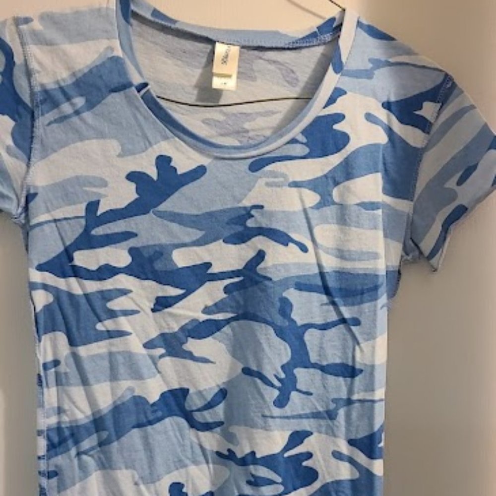 Blue camoflauge